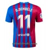 FC Barcelona Ousmane Dembele 11 Hjemme 2021-22 - Herre Fotballdrakt